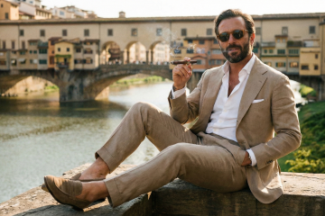 SIGARO TOSCANO E GENTLEMAN ITALIANO