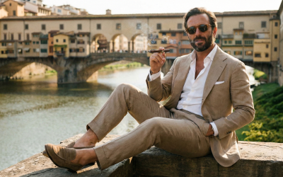 SIGARO TOSCANO E GENTLEMAN ITALIANO