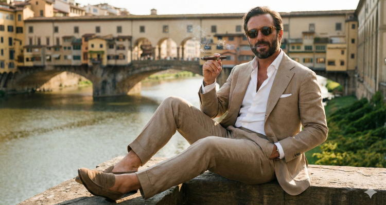 SIGARO TOSCANO E GENTLEMAN ITALIANO